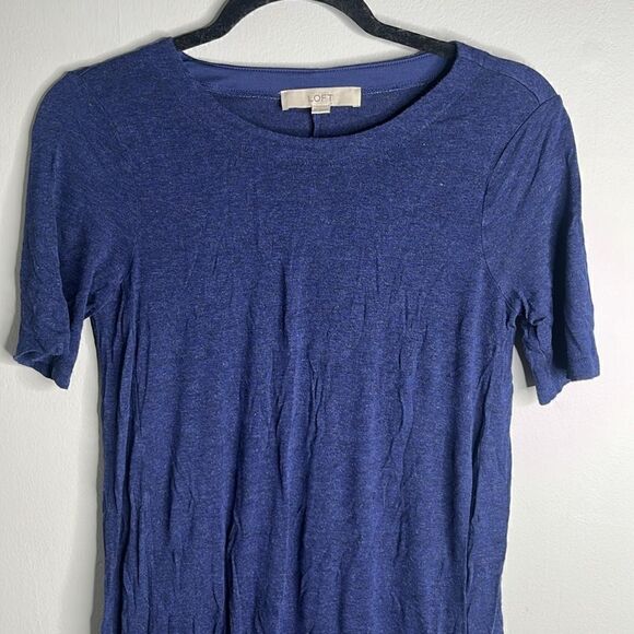 Ann Taylor Loft XS Navy Mini Dress - Picture 3 of 4